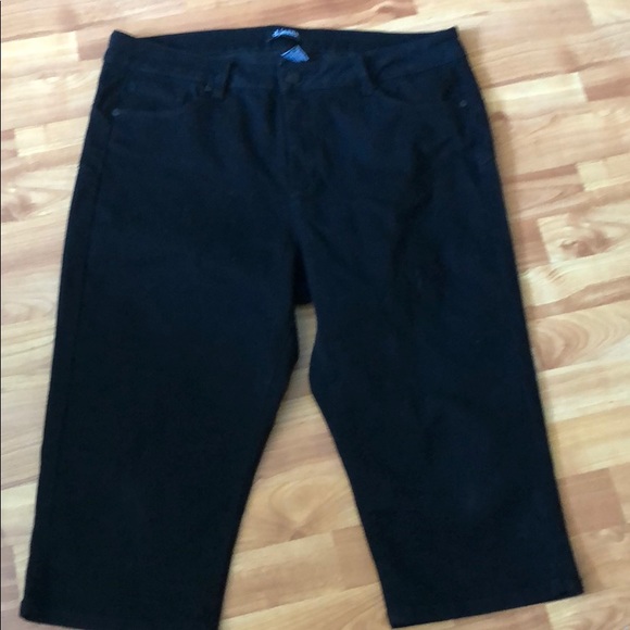 d jeans plus size capris